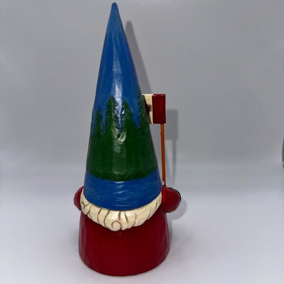 Jim Shore Heartwood Creek Canadian Gnome Figurine, Like New in Box, 5.5" tall - Picture 2 of 2
